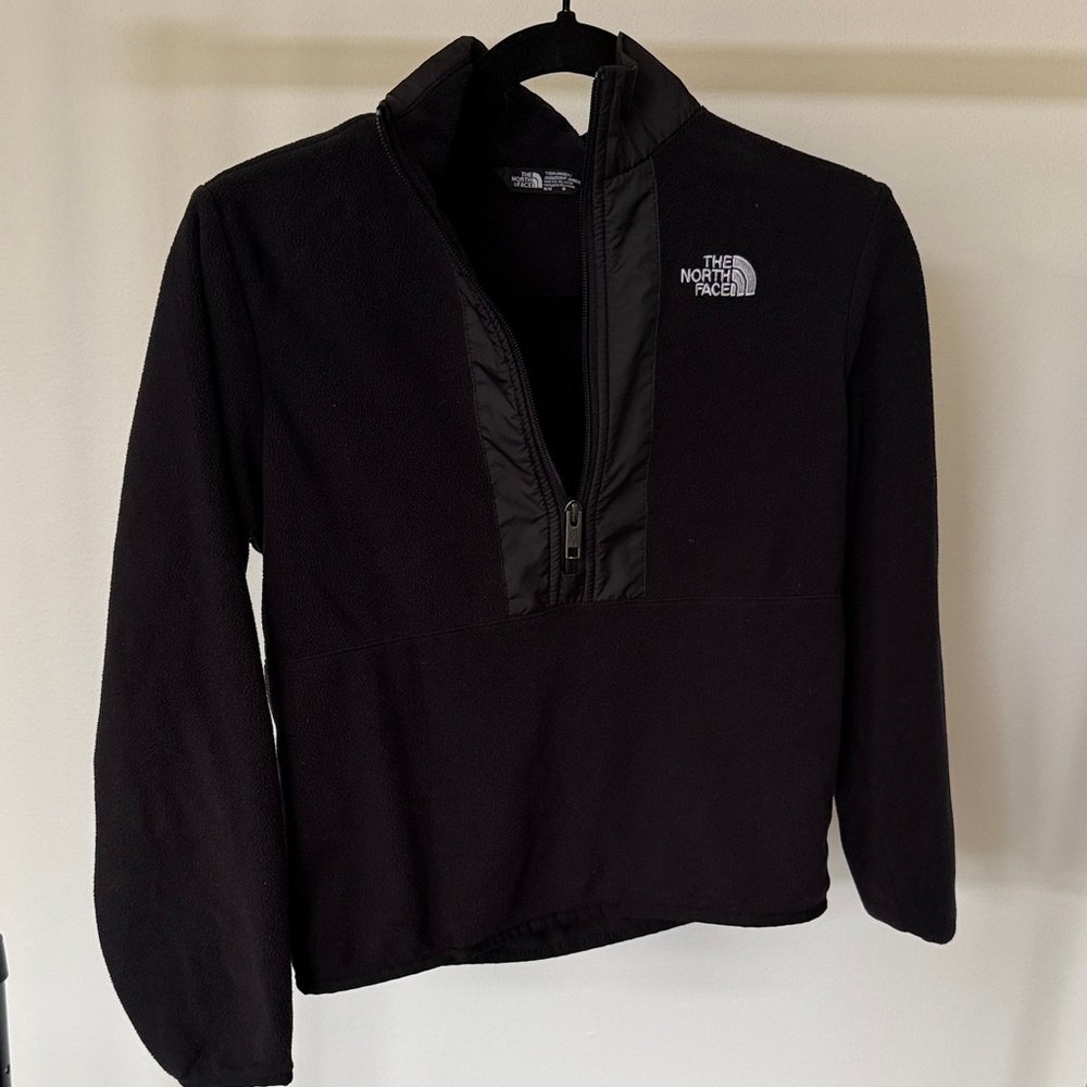 The North Face Black Half-Zip Fleece
